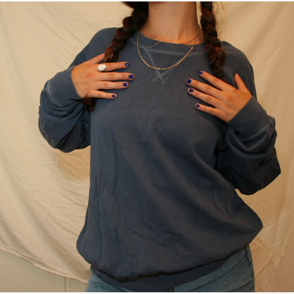 NEW WITH TAGS Old Navy Medium Blue Sweatshirt